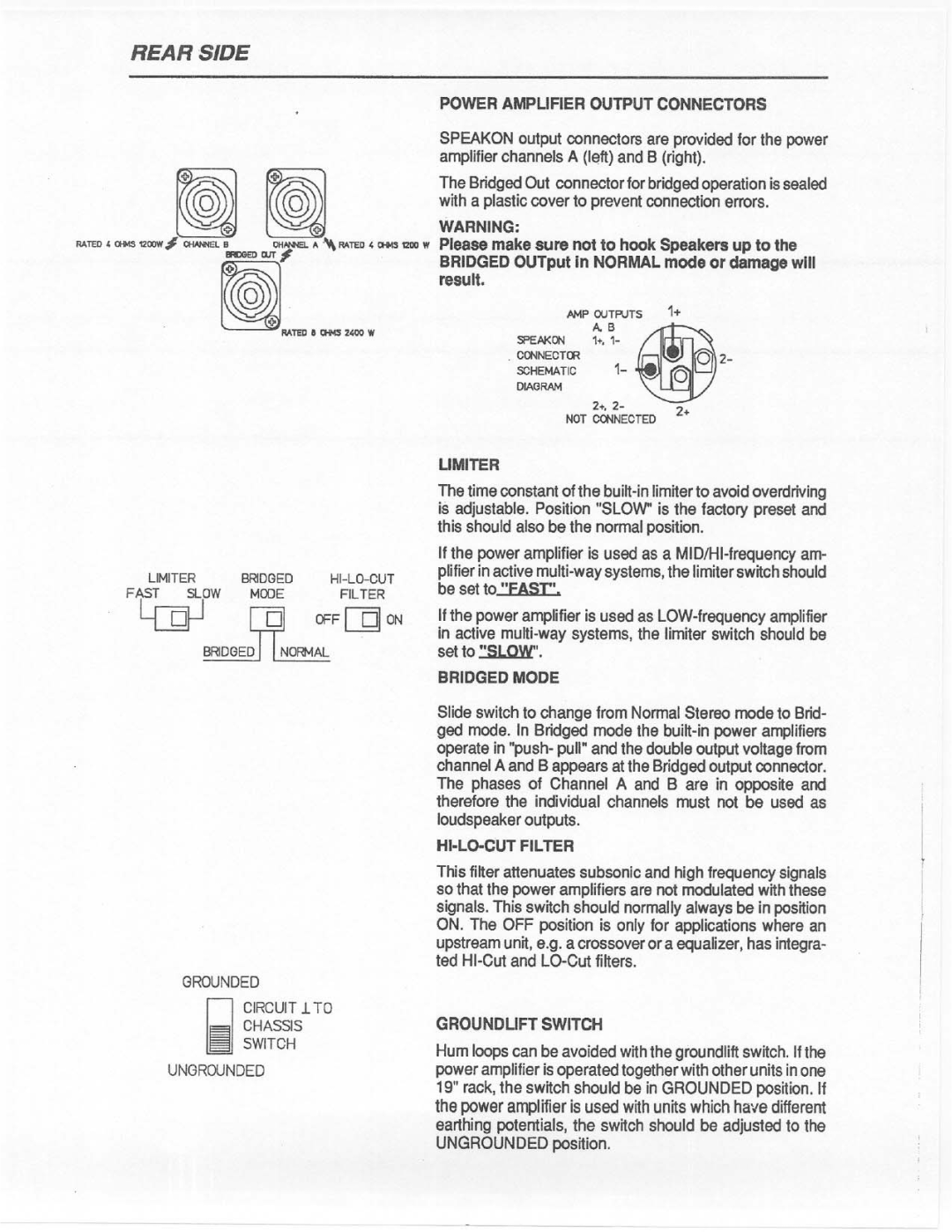 Electro-Voice P 3000 manual 