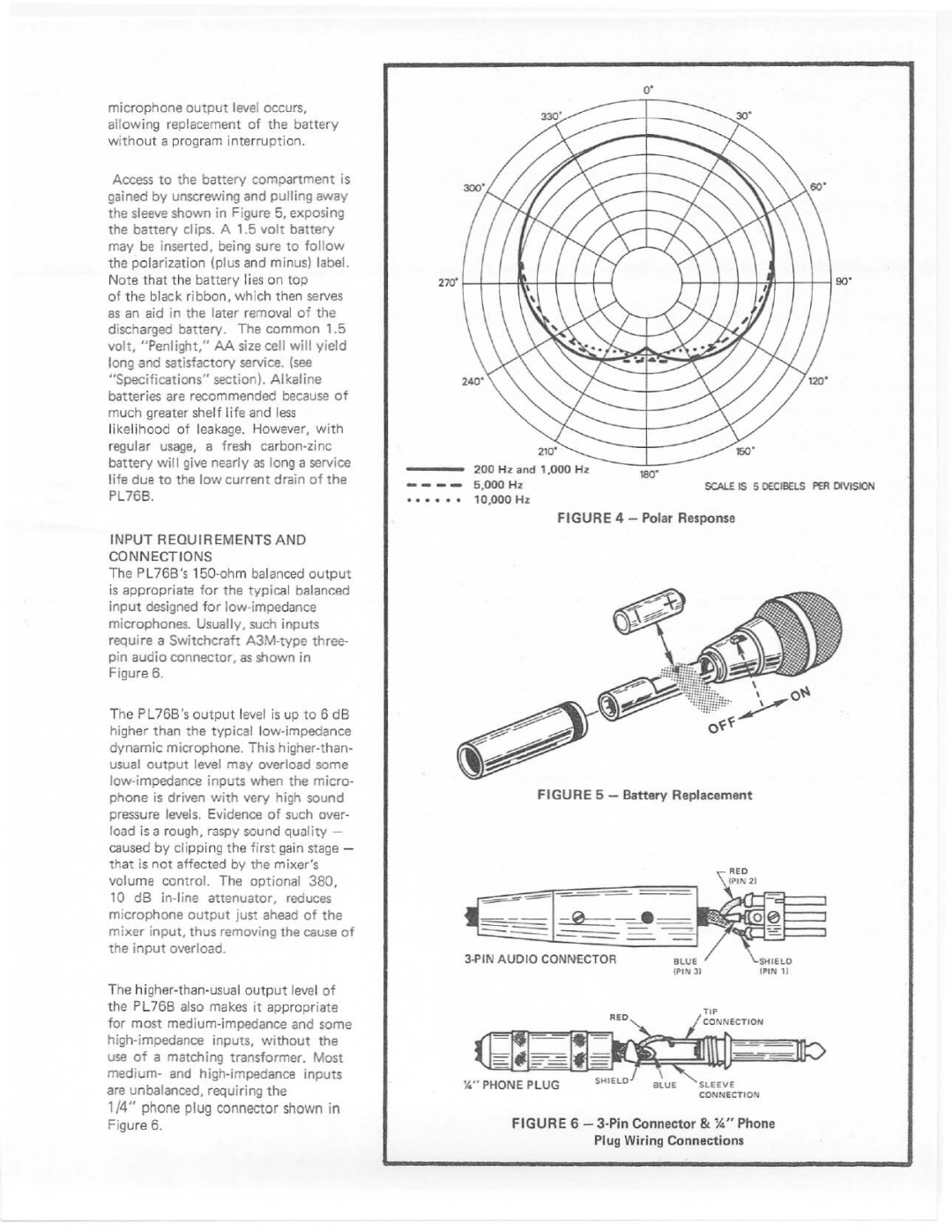 Electro-Voice PL76B manual 