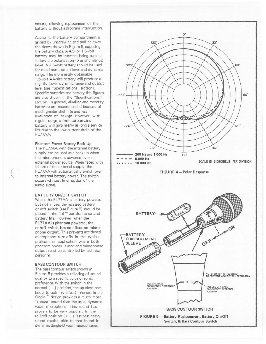 Electro-Voice PL77AA manual 