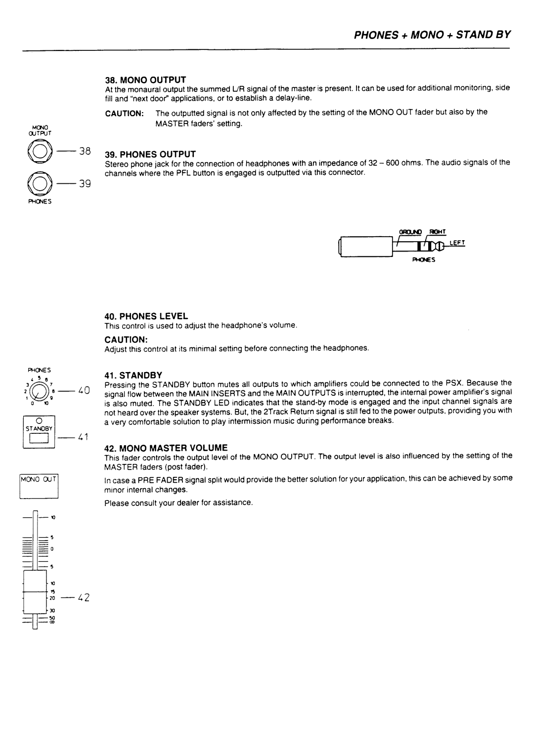 Electro-Voice PSX2200, PSX1000, PSX1600 owner manual 