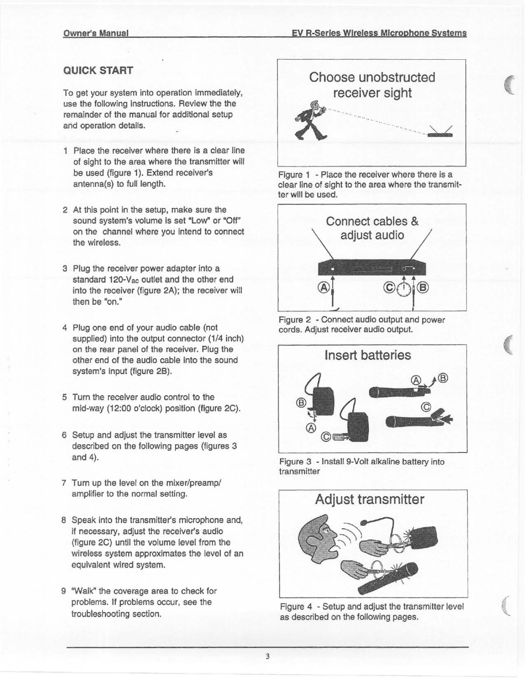 Electro-Voice R-Series manual 