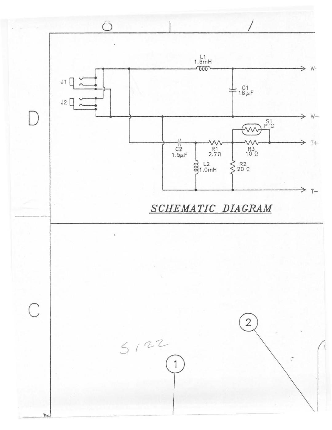 Electro-Voice S-122 manual 