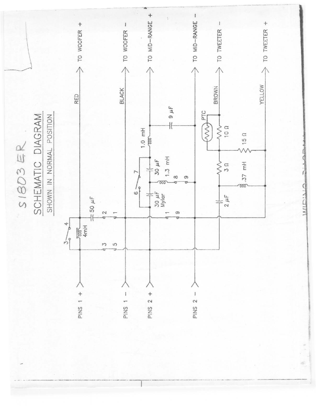 Electro-Voice S-1803ER manual 