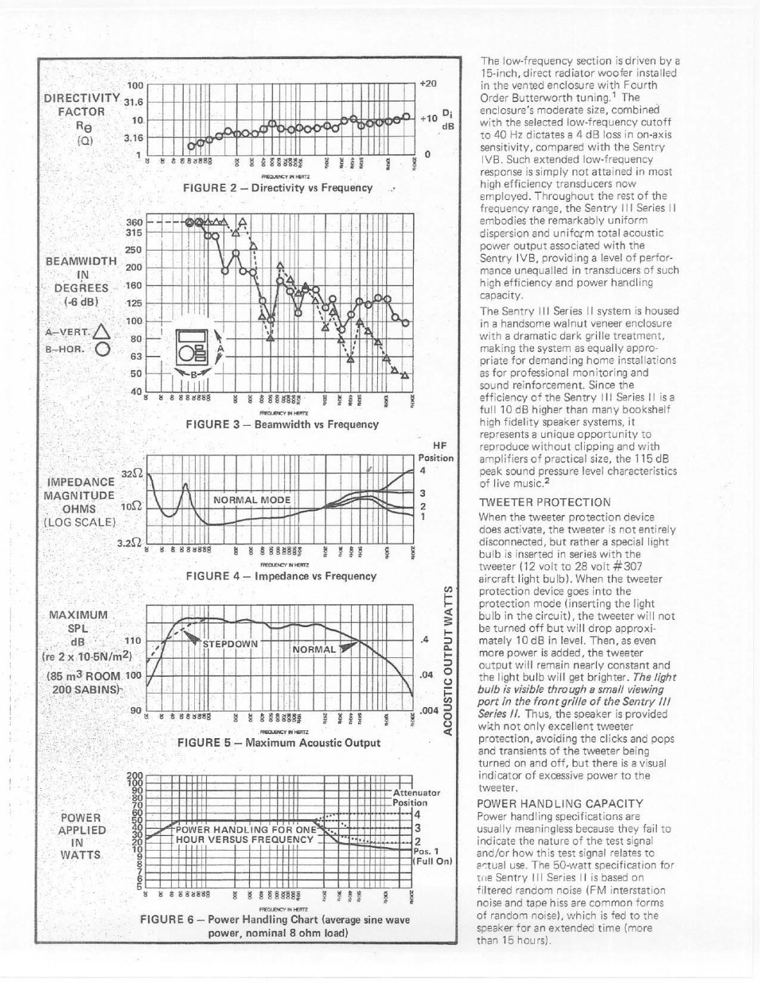 Electro-Voice Sentry III manual 