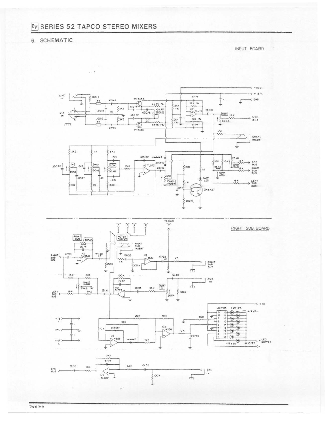Electro-Voice Series 52 manual 