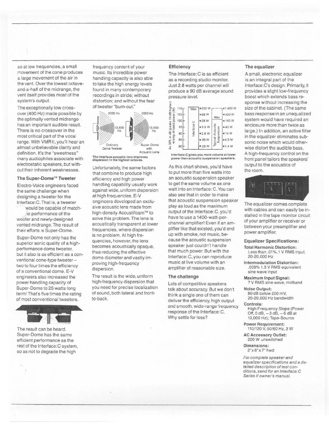 Electro-Voice Series II manual 