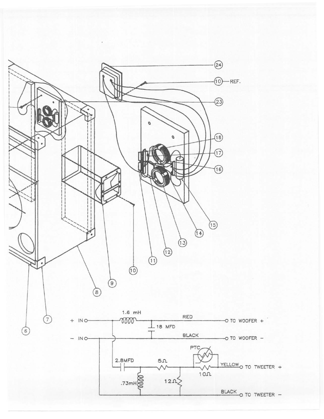 Electro-Voice SH-1512ER manual 