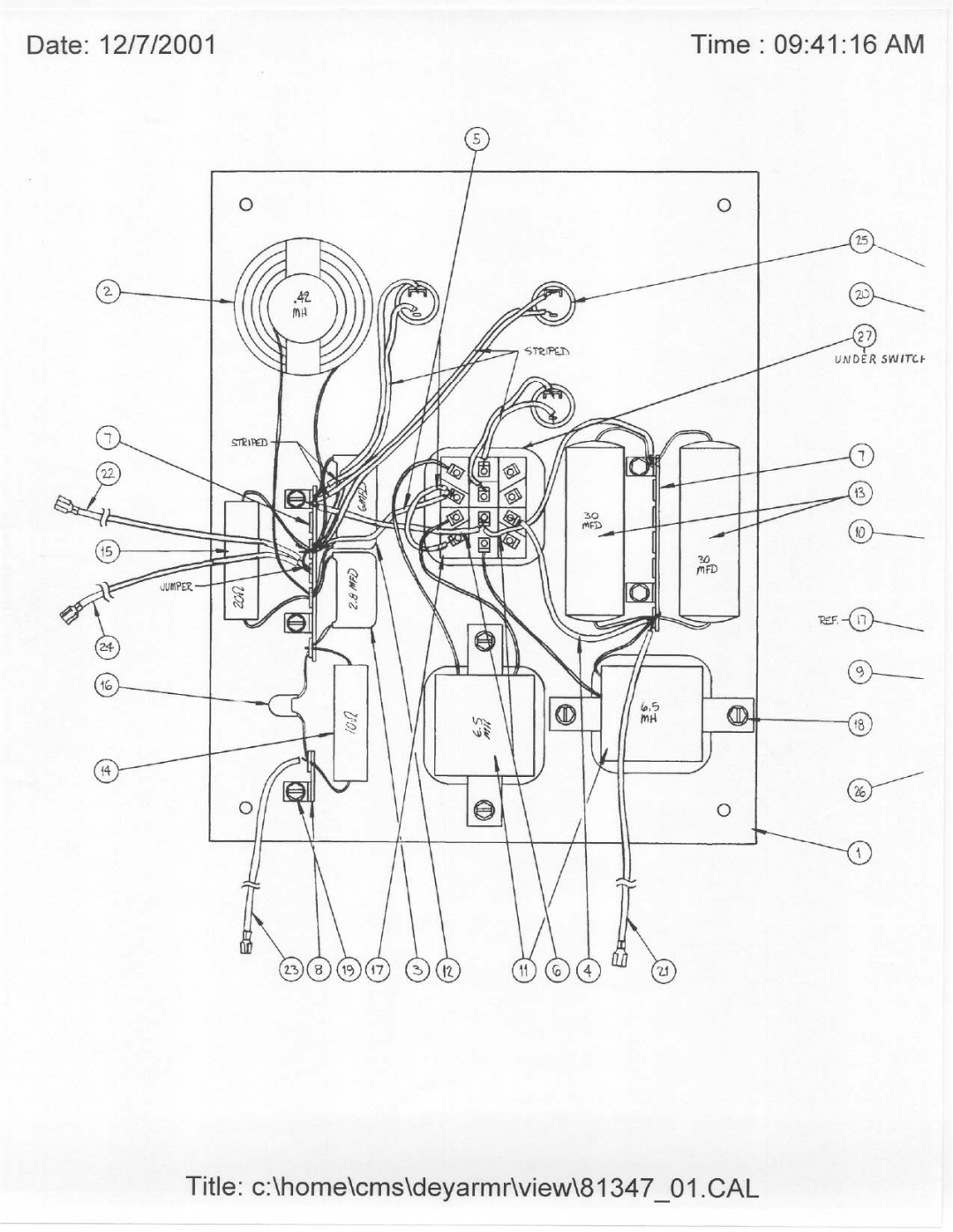 Electro-Voice SH-1810-ER manual 