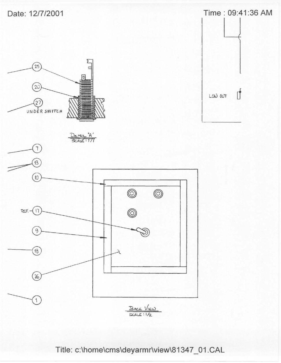 Electro-Voice SH-1810-ER manual 