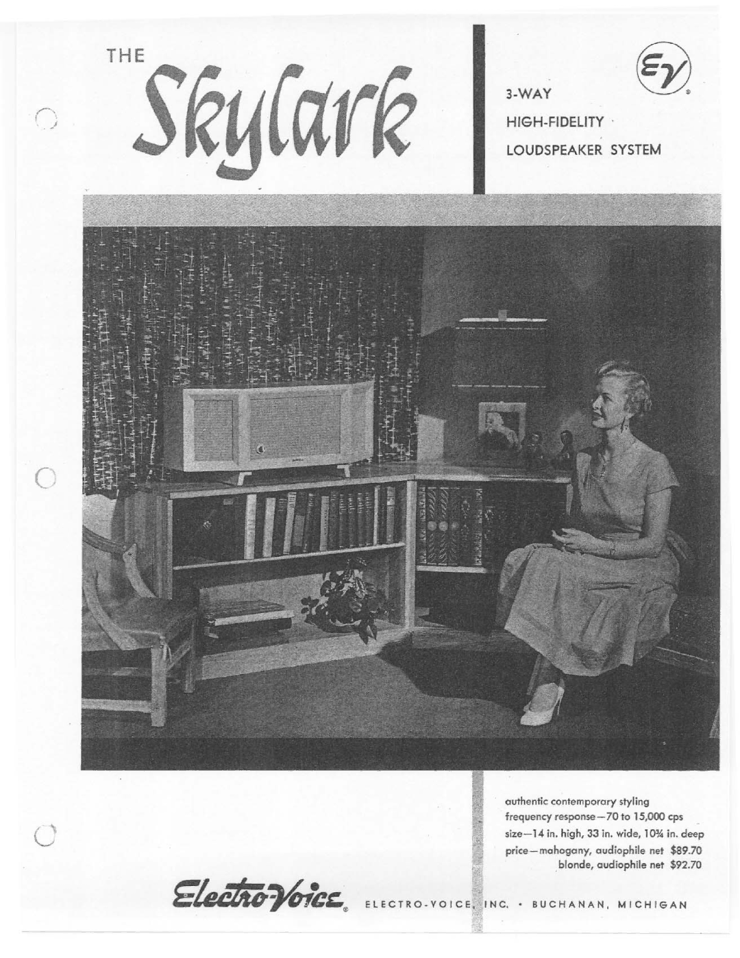 Electro-Voice Skylark manual 