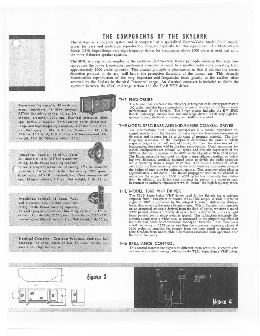 Electro-Voice Skylark manual 