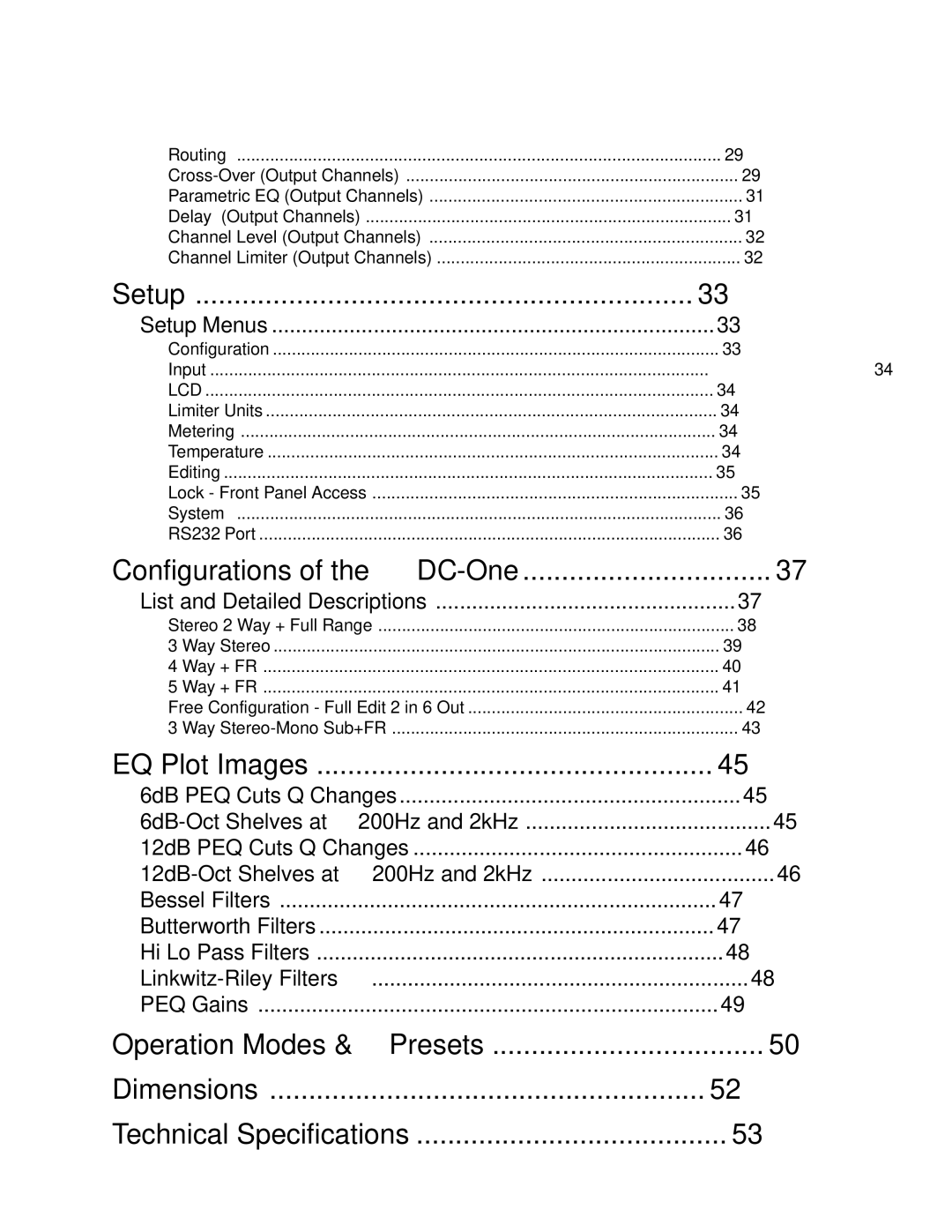 Electro-Voice Speaker System owner manual Setup 