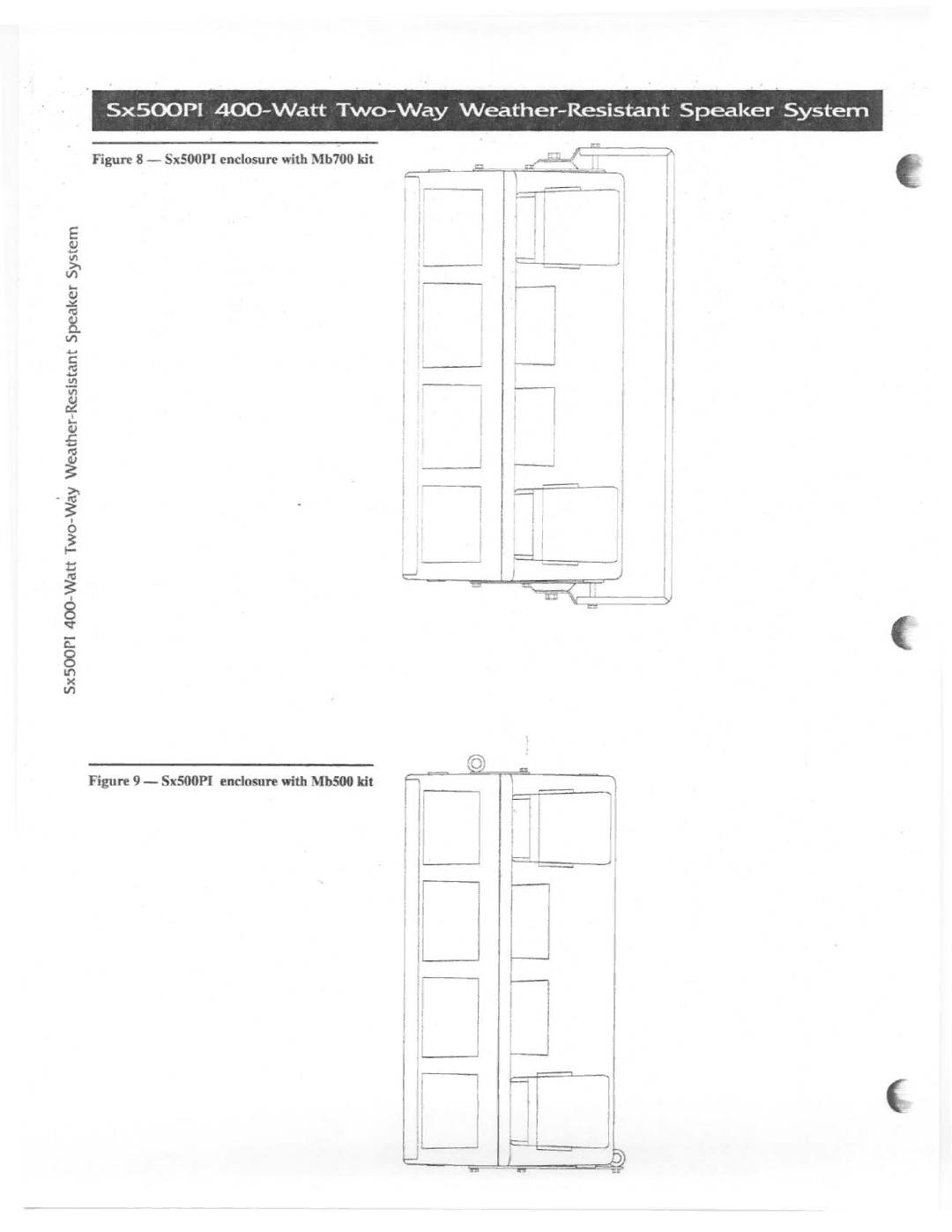 Electro-Voice Sx500PI manual 