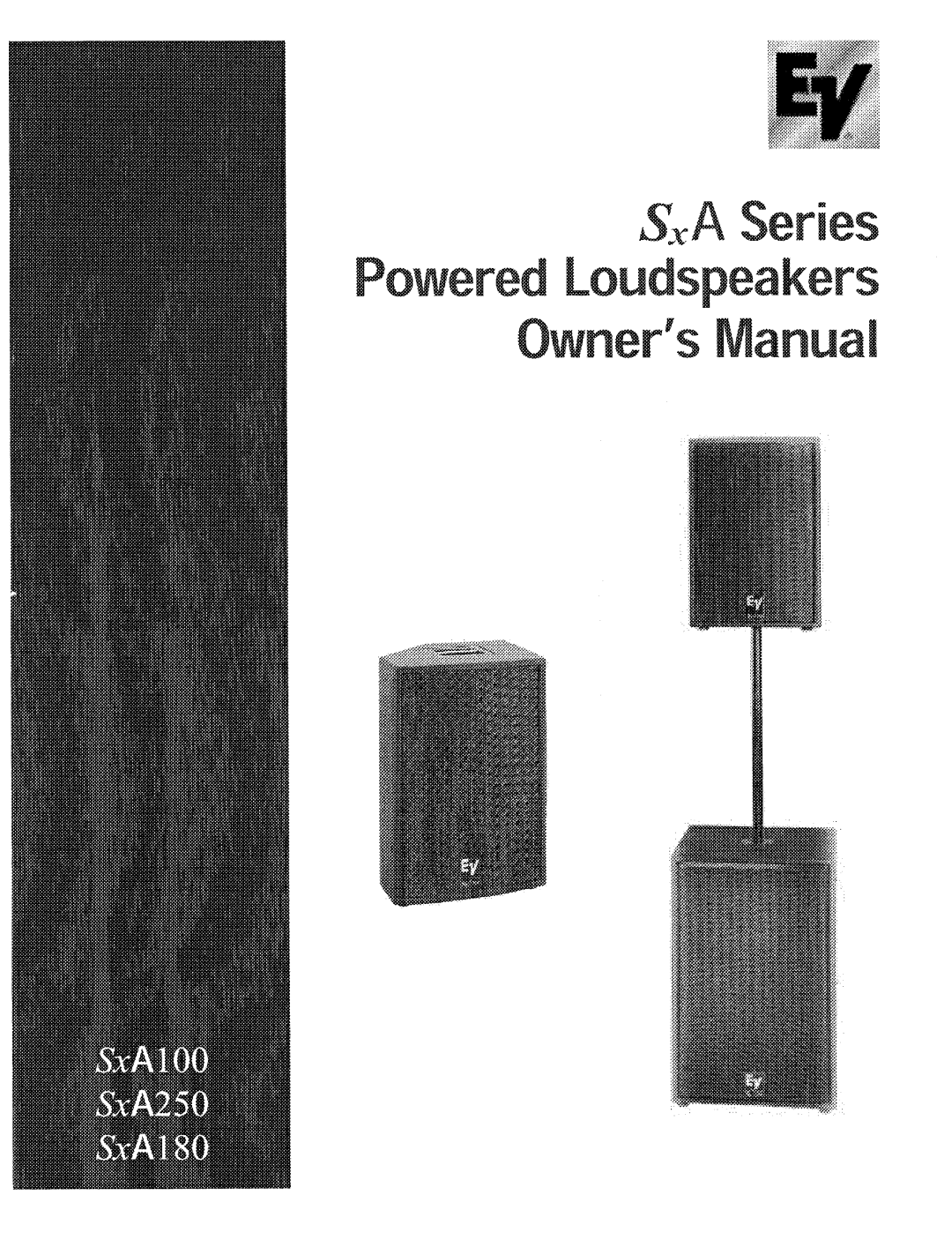 Electro-Voice SxA Series manual 