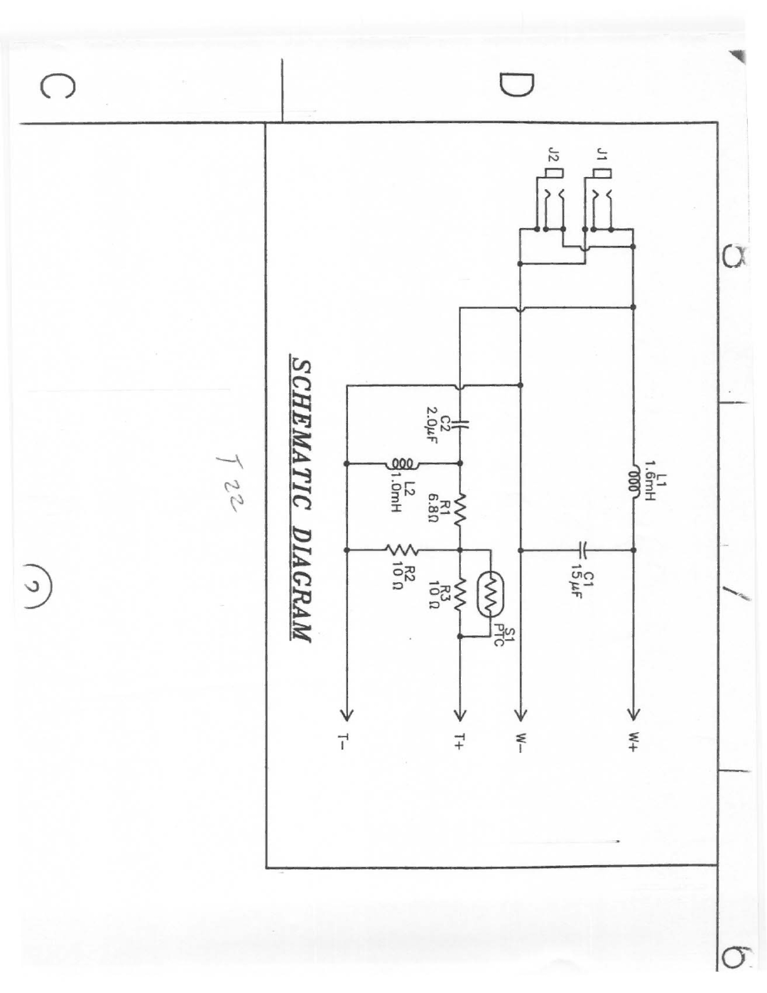 Electro-Voice T22 manual 