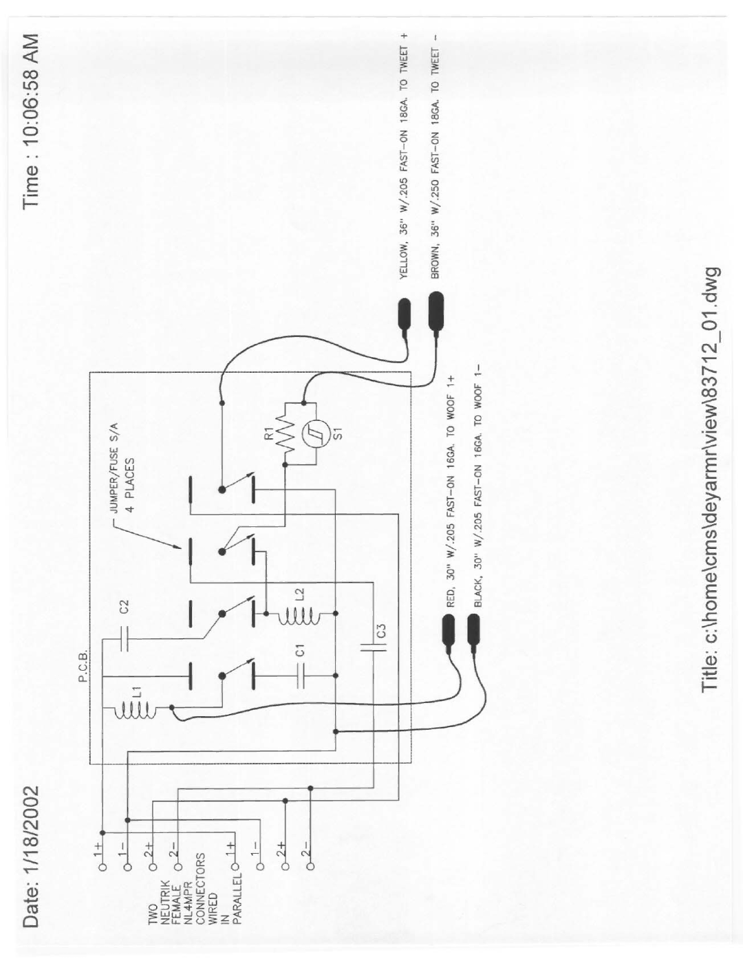 Electro-Voice T251 manual 