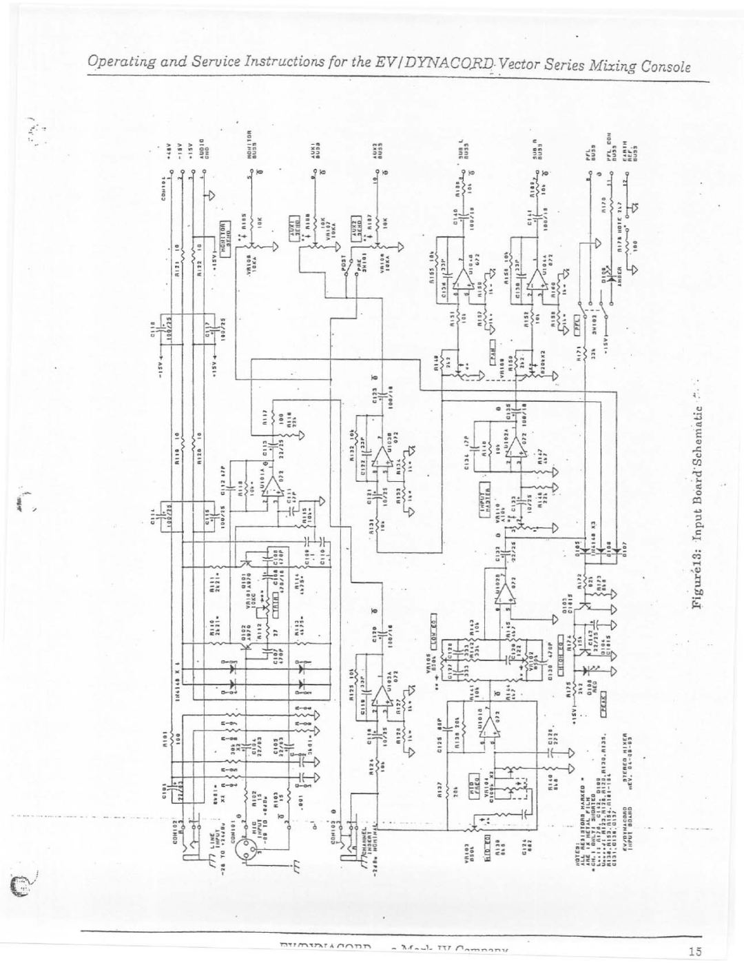 Electro-Voice Vector manual 