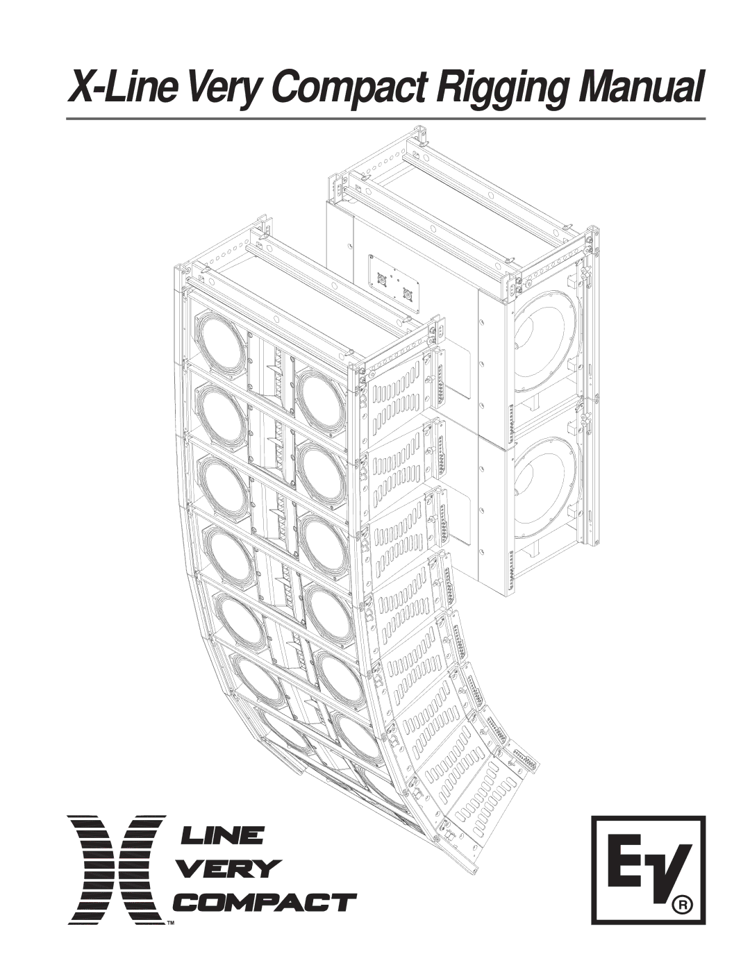 Electro-Voice X-Line Very Compact (XLVC) manual Line Very Compact Rigging Manual 