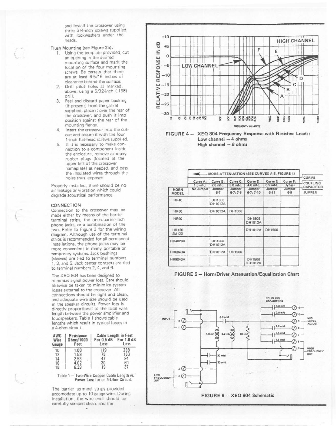 Electro-Voice XEQ 804 manual 