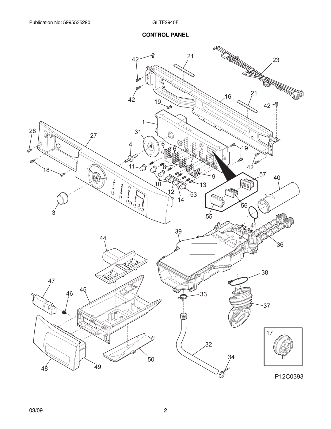 Electrolux - Gibson GLTF2940FS2, GLTF2940FE2 installation instructions 5034 4849 P12C0393 