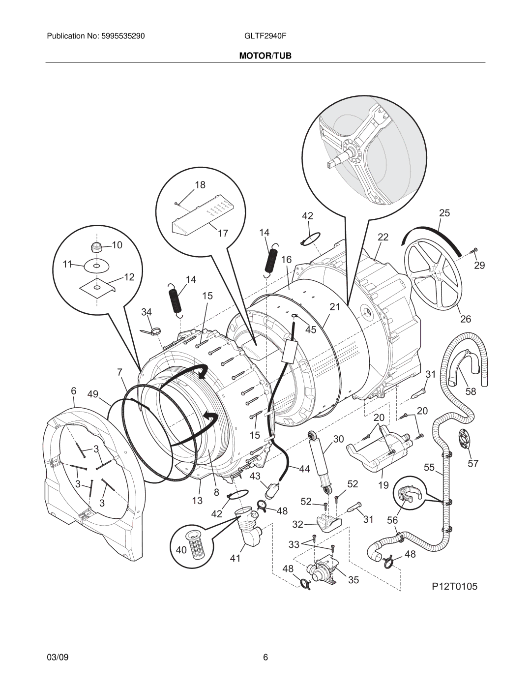 Electrolux - Gibson GLTF2940FS2, GLTF2940FE2 installation instructions 4225 