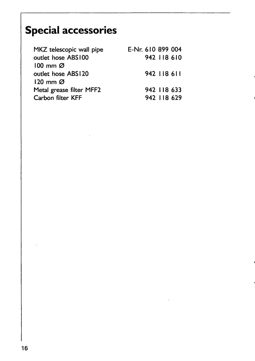 Electrolux 125 D manual 