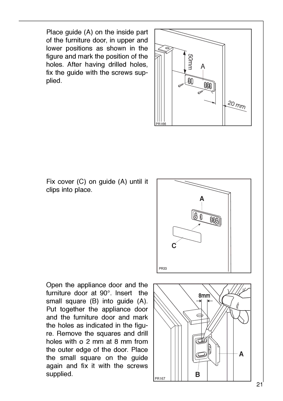 Electrolux 1333-6 i installation instructions 8mm 