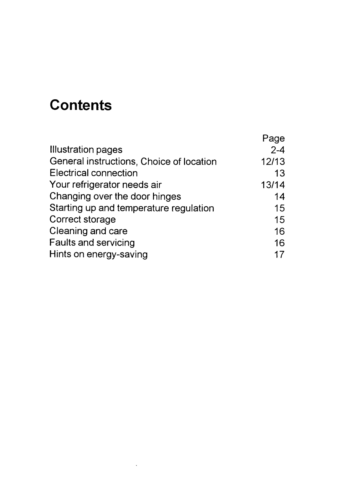 Electrolux 1643TK, 1659TK manual 