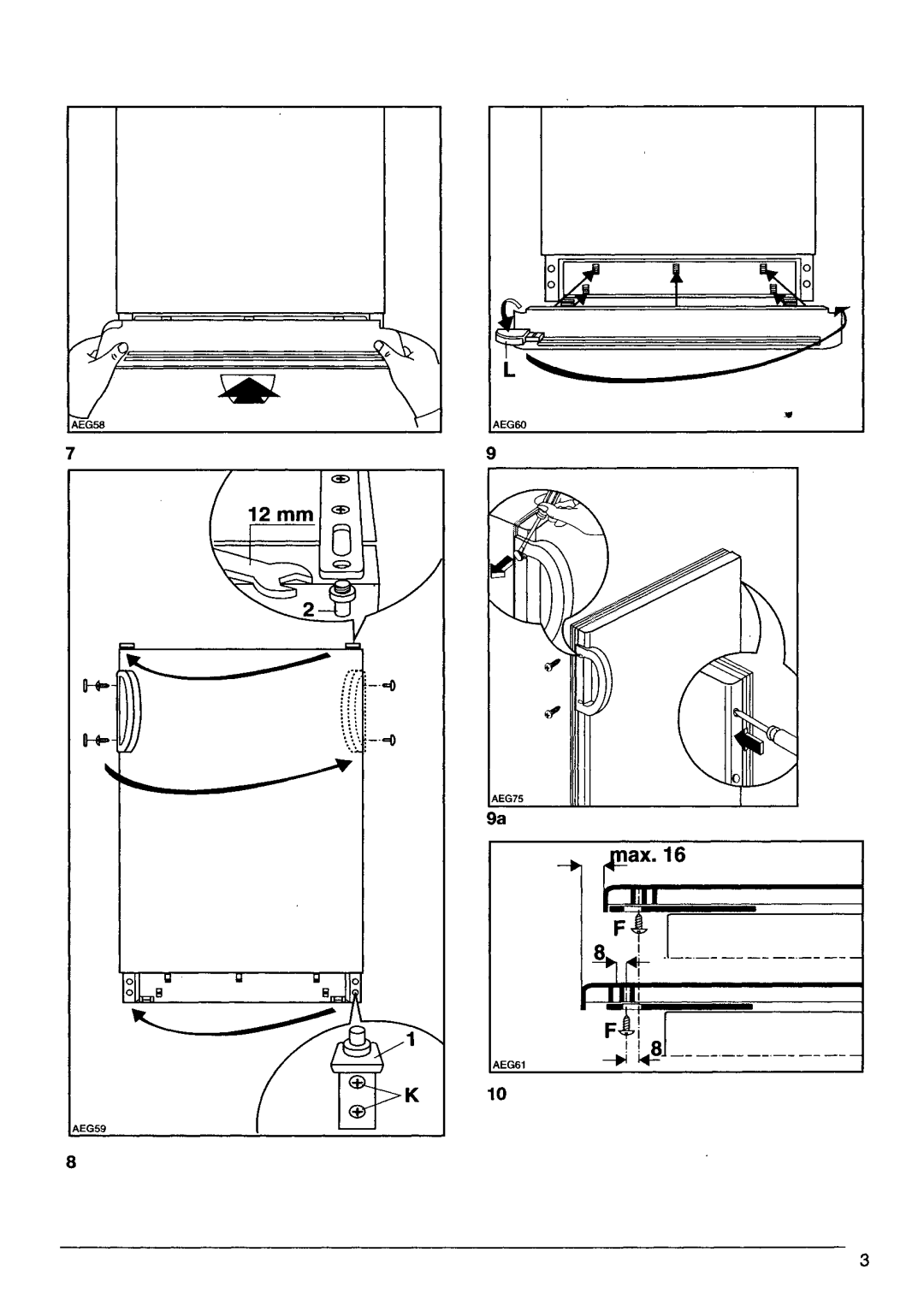 Electrolux 1643TK, 1659TK manual 