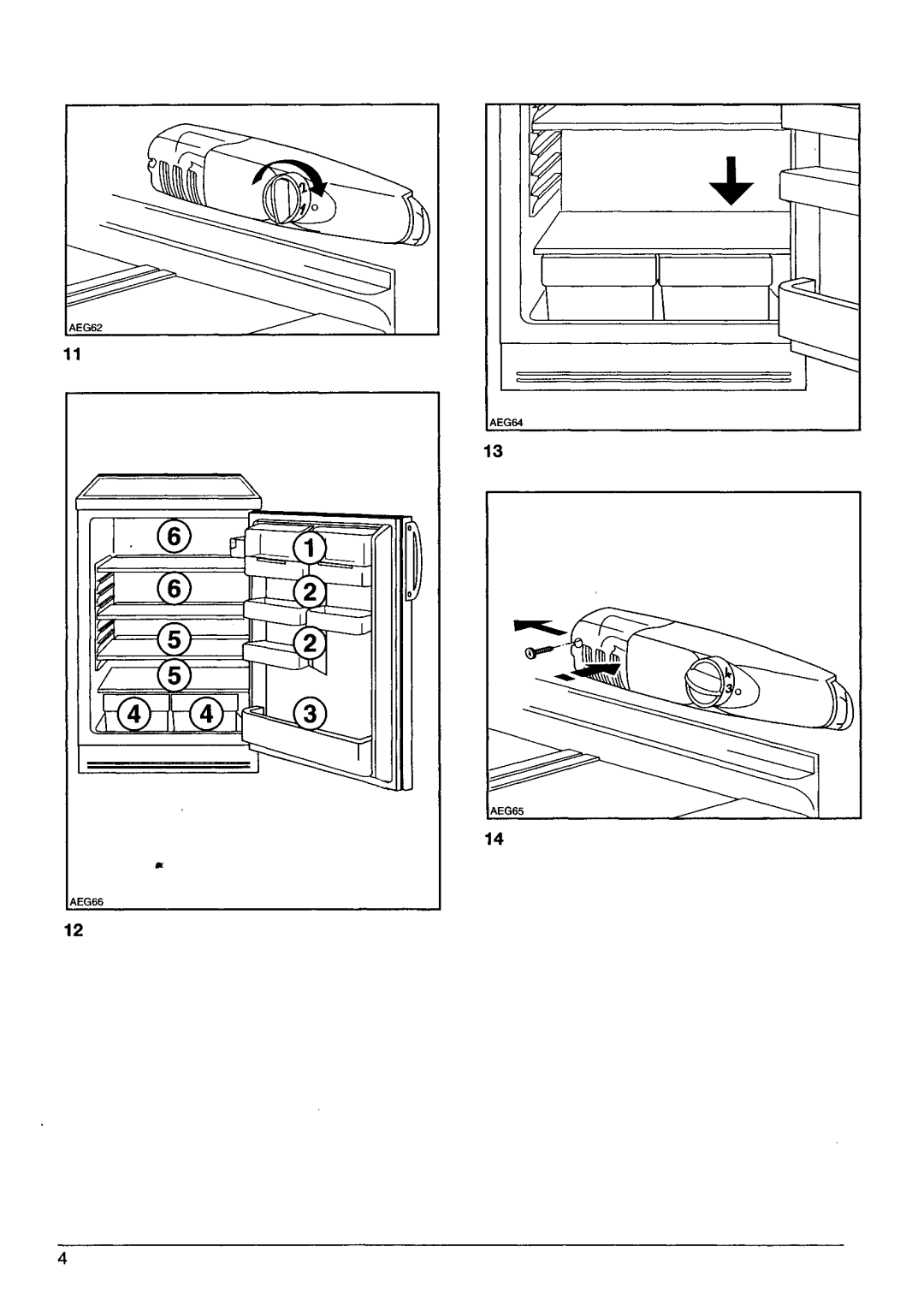 Electrolux 1659TK, 1643TK manual 