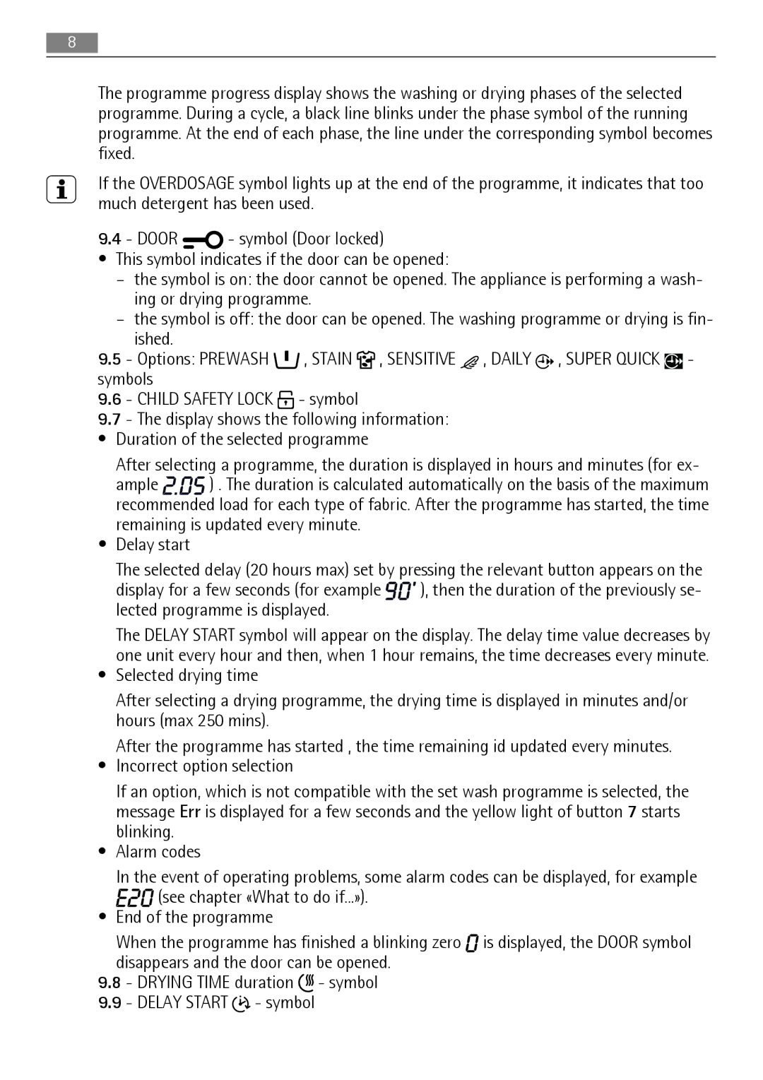 Electrolux 16850A user manual 