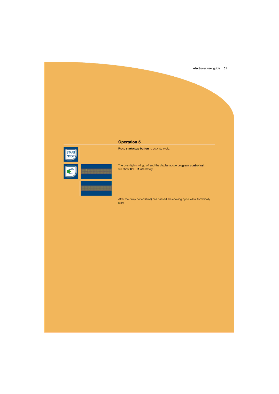 Electrolux 180 manual Operation 