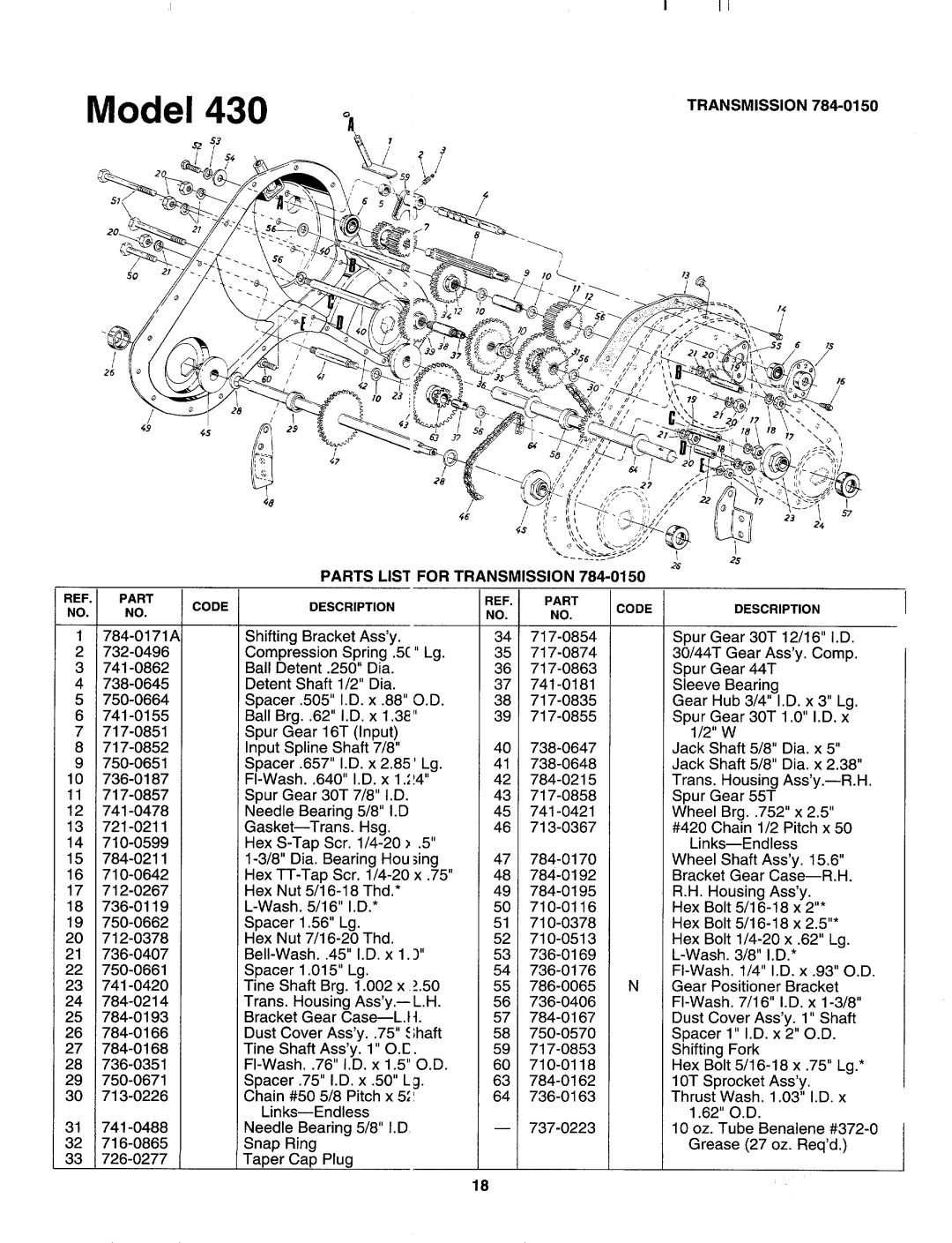 Electrolux 213-430-000 manual 