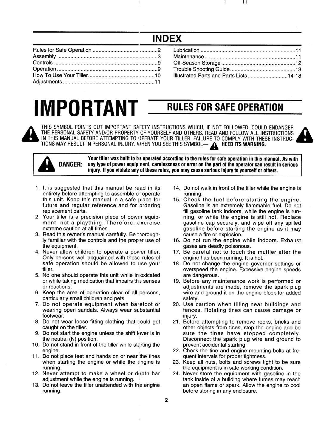 Electrolux 213-430-000 manual 