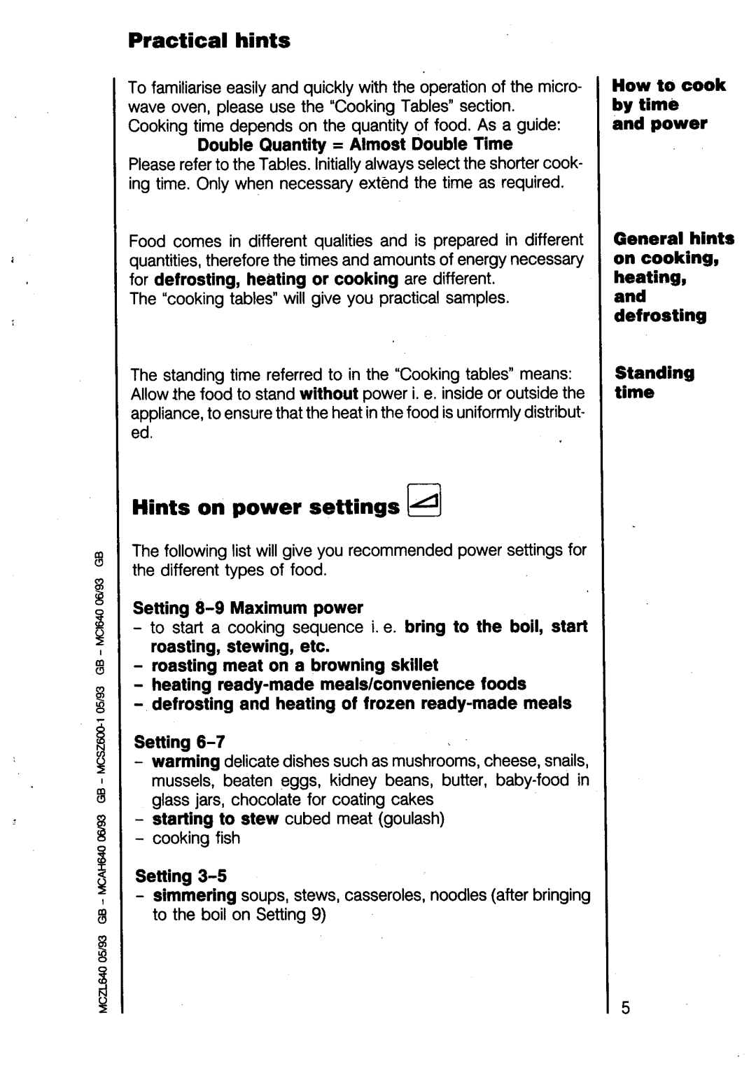 Electrolux 21SR -d/w manual 