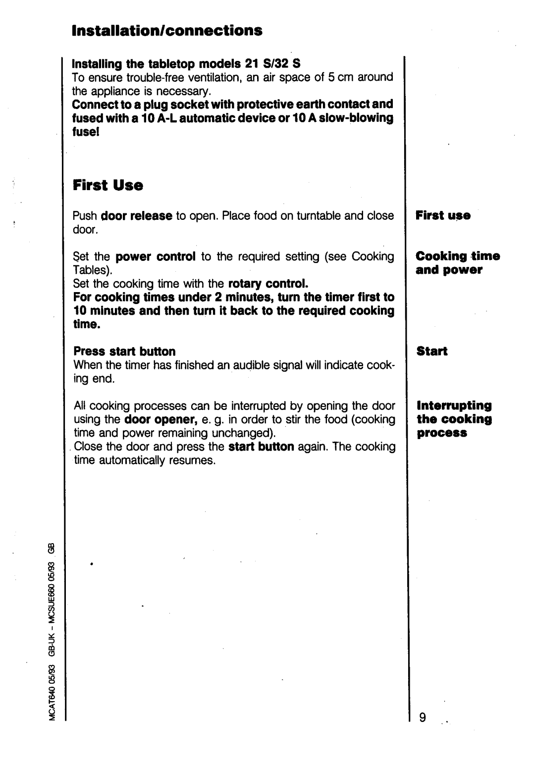 Electrolux 21SR -d/w manual 