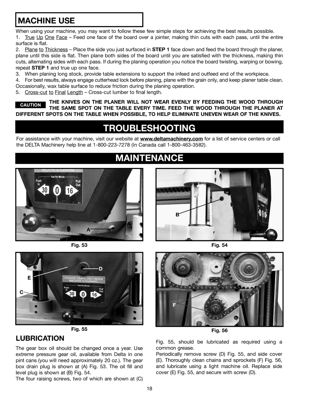 Electrolux 22-785 instruction manual Troubleshooting Maintenance, Lubrication 