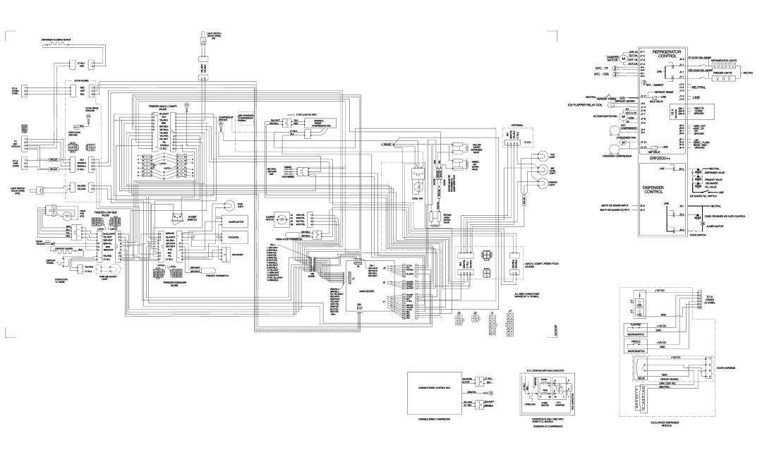 Electrolux 241868702 specifications Refrigerator 