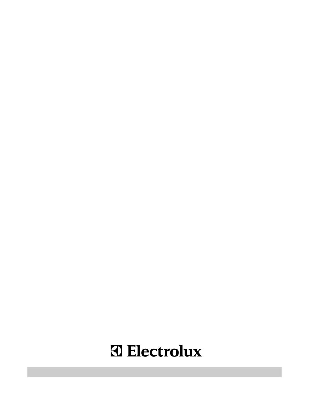 Electrolux 316471400 manual 