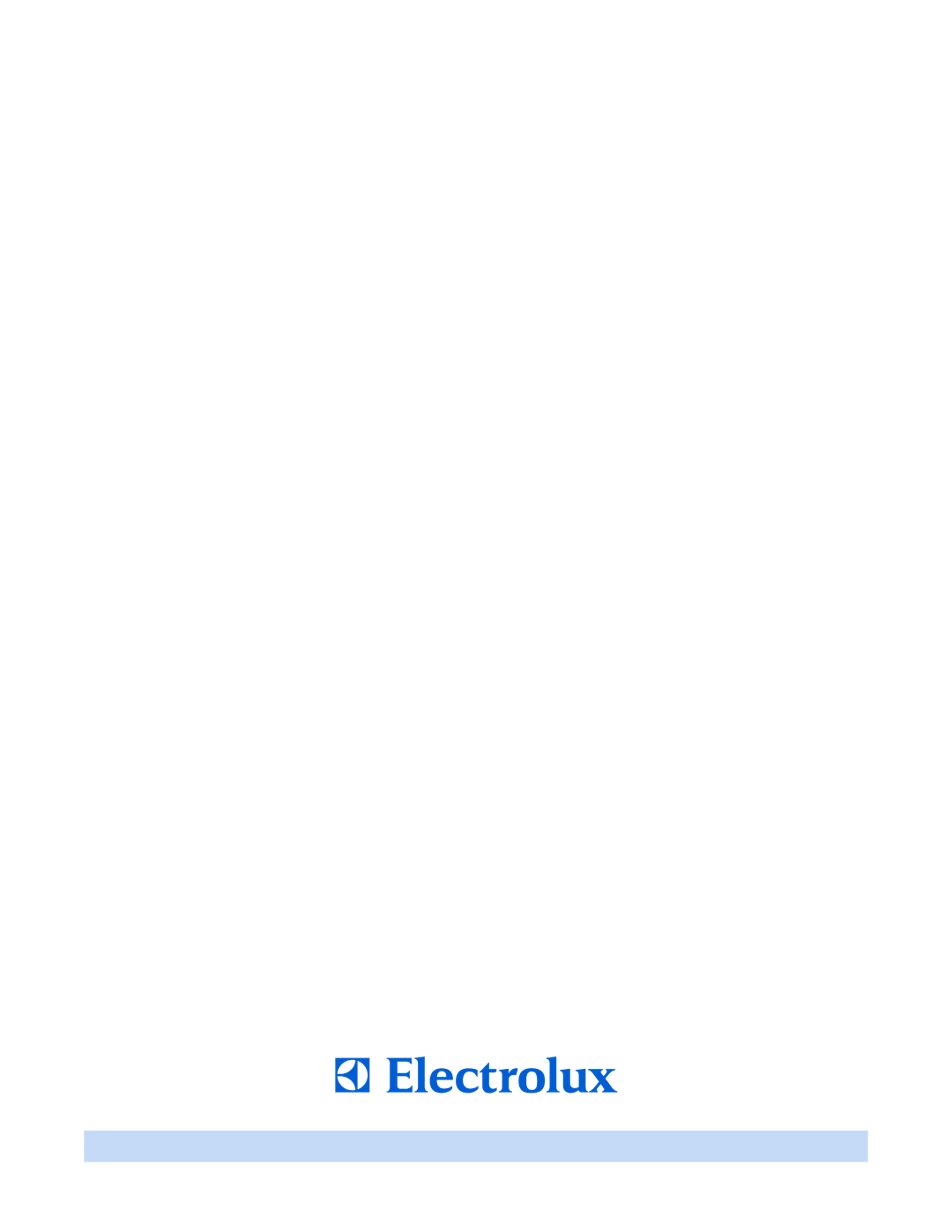 Electrolux 316520002 manual 