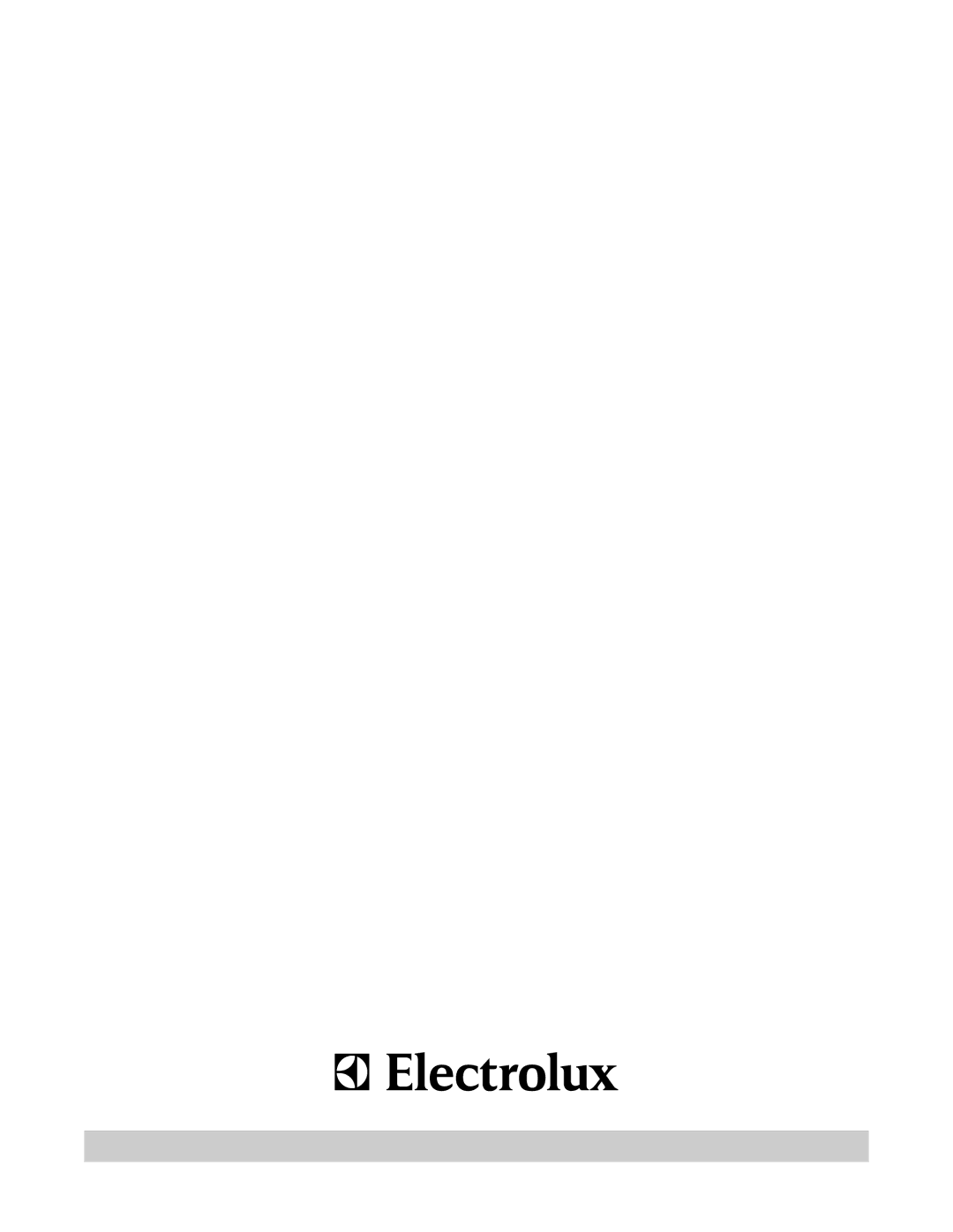 Electrolux 318205134 manual 