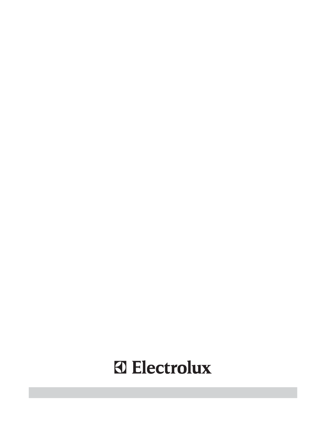 Electrolux 318205134 manual 