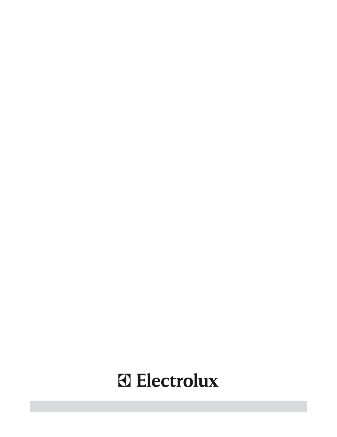 Electrolux 318205319 manual 