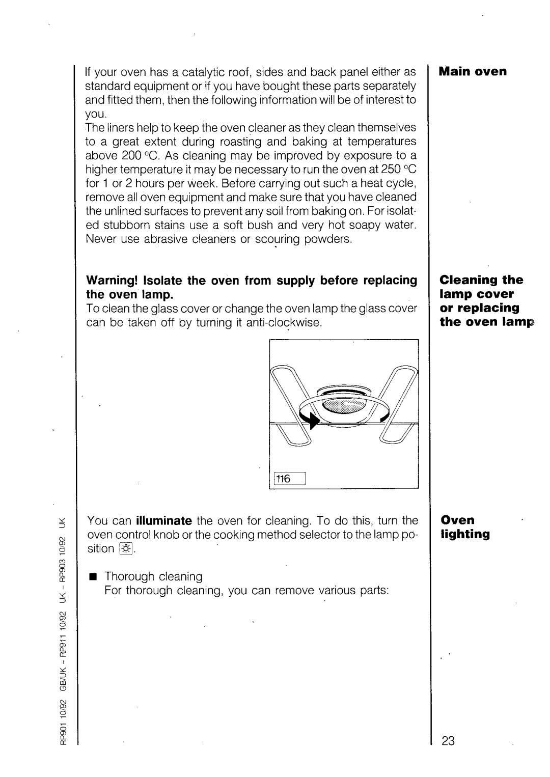 Electrolux 320 B manual 