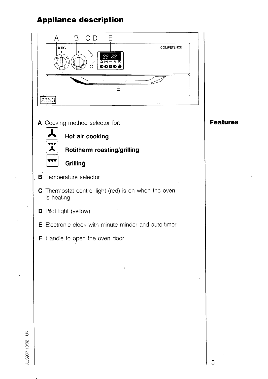 Electrolux 320 B manual 