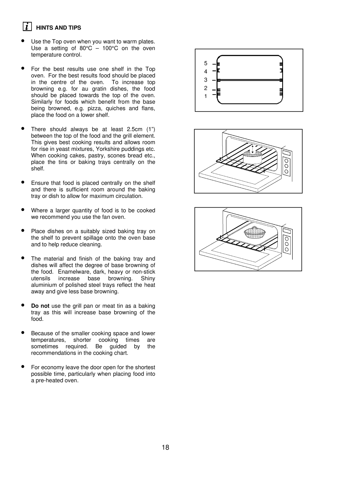 Electrolux 3210 BU installation instructions Hints and Tips 