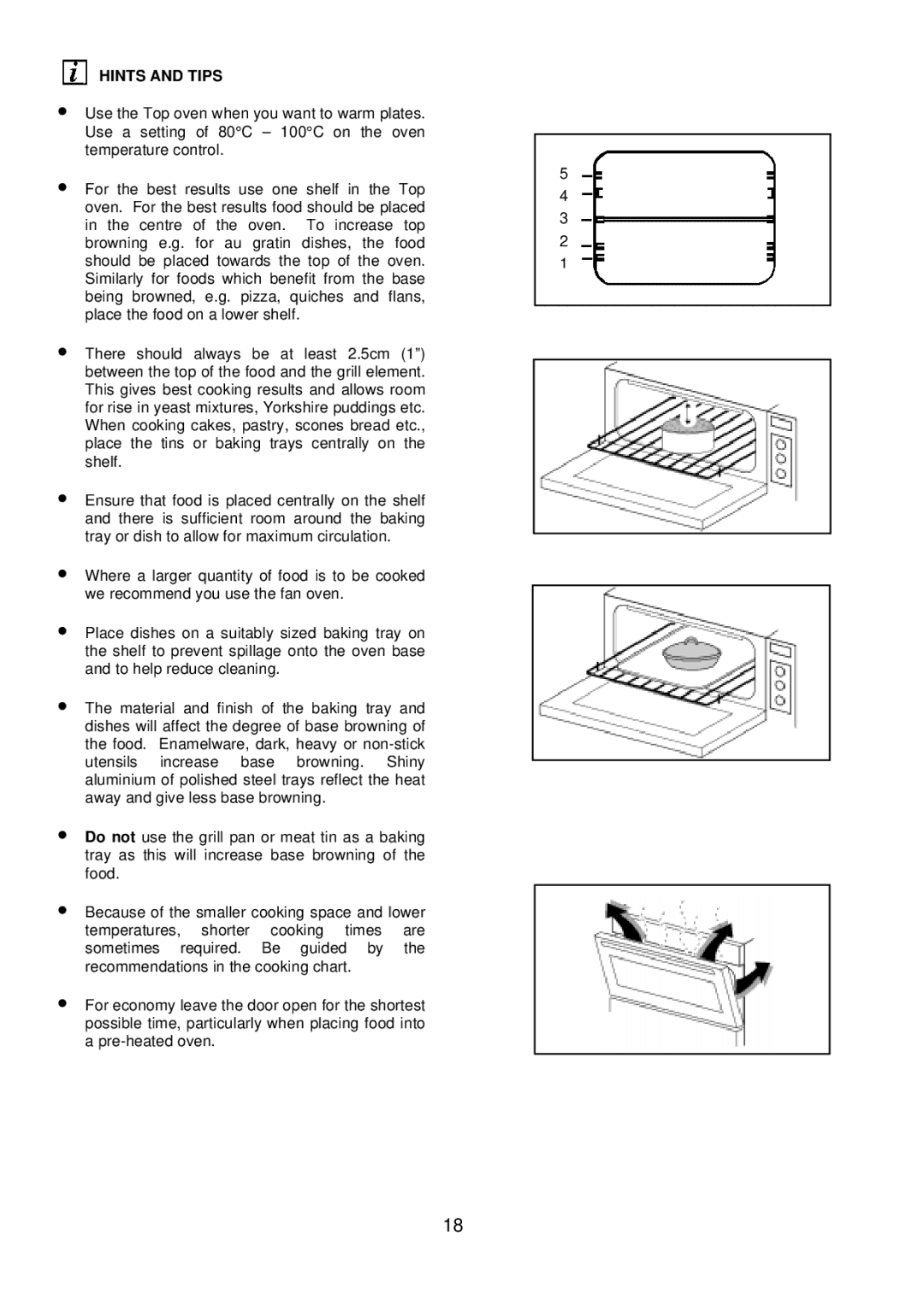 Electrolux 3210 BU installation instructions Hints and Tips 