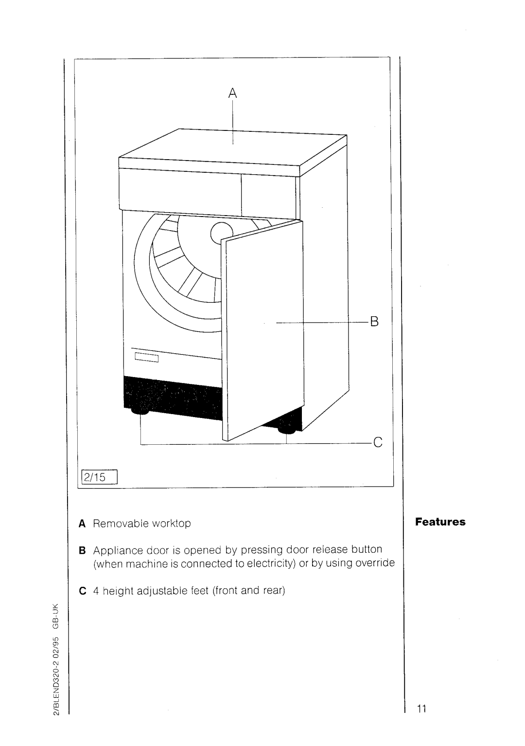 Electrolux 320, 323 manual 