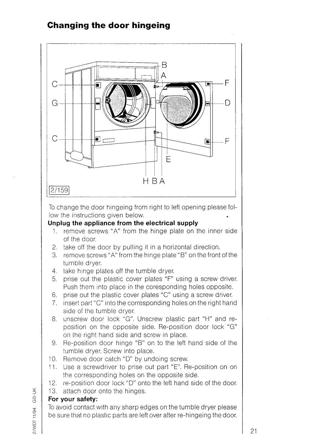 Electrolux 320, 323 manual 