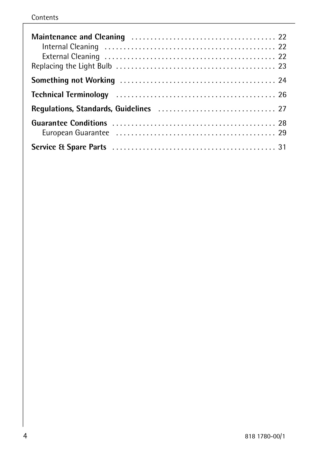 Electrolux 3350-6 KA operating instructions 